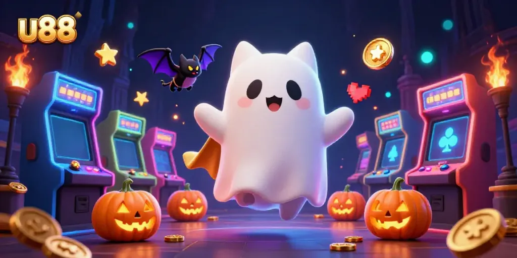 Engage in gaming excitement with the u88 ghost cat and casino bounty in a vibrant atmosphere.
