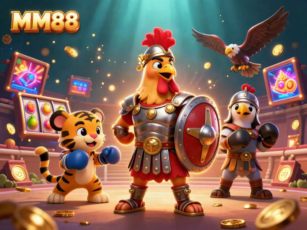 MM88 players enjoy thrilling jackpots in a vibrant 3D casino fantasy world.
