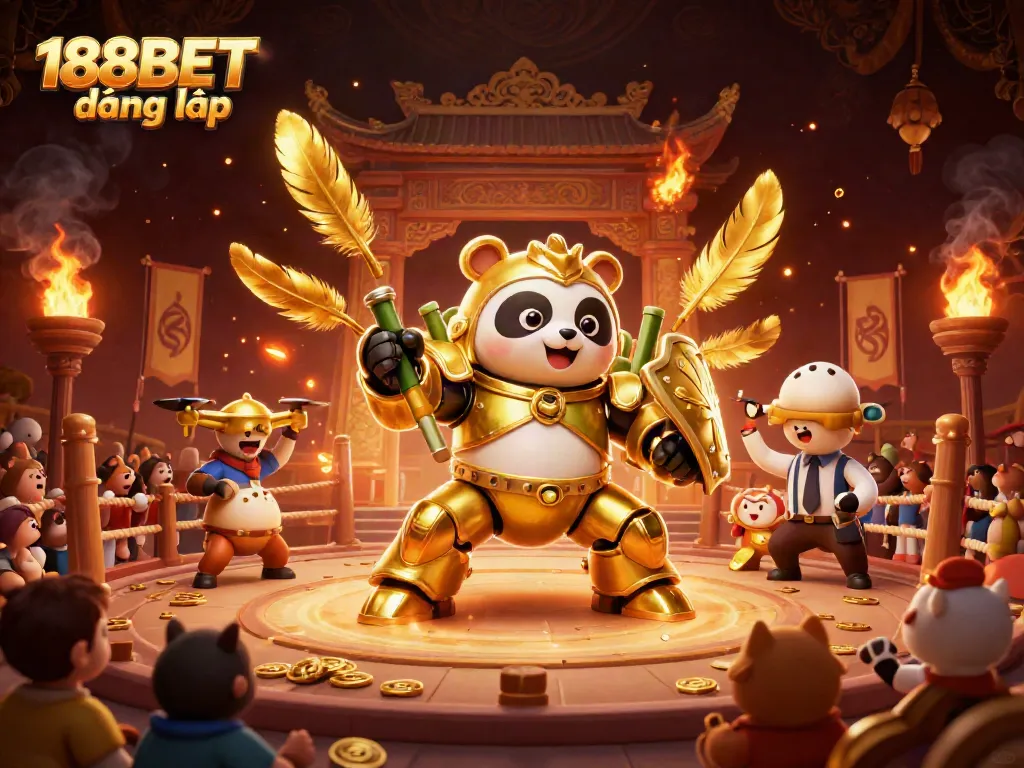 Experience thrilling gameplay at 188BET đăng nhập with immersive 3D action in a vibrant casino arena.